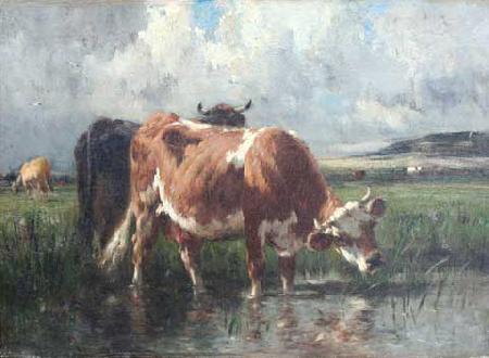 unknow artist Summer Pastoral, Bresle Valley oil painting image